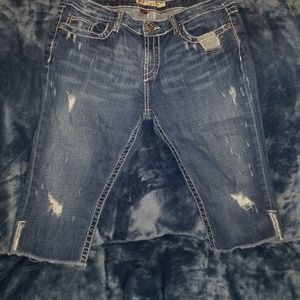 Bke Reese knee length jeans